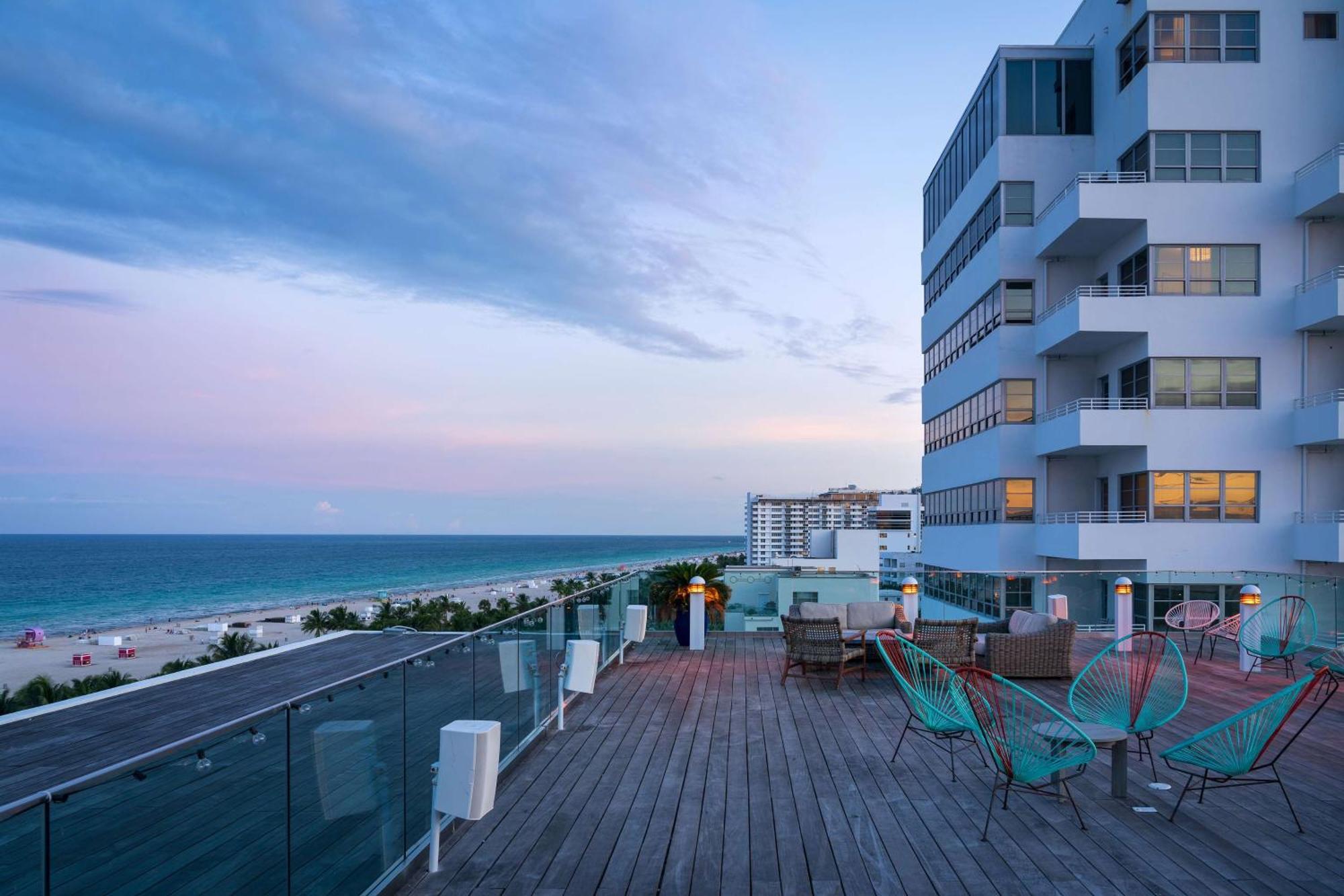 นอติลุส บาย อาร์โล Hotel ไมอามีบีช ภายนอก รูปภาพ View from the rooftop